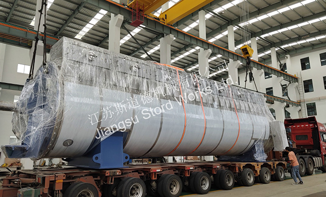 150T/D 500平方斯道德圓盤式干燥機(jī)發(fā)運(yùn)德國