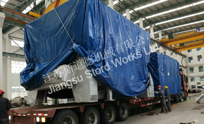 斯道德機(jī)械固廢成套處理設(shè)備裝箱發(fā)往韓國(guó)