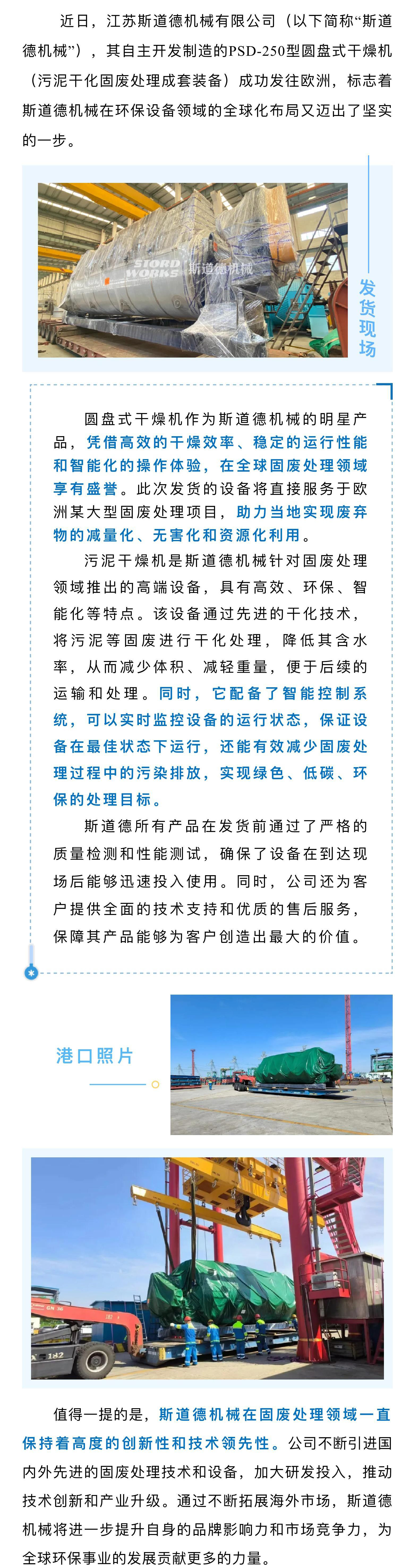 PSD-250圓盤(pán)式干燥機(jī)發(fā)貨新聞.jpg